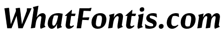 Conglomerate Demi Italic