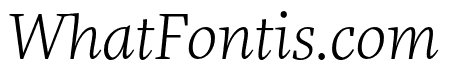 More Pro Wide Light Italic