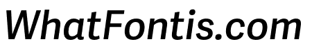 Adelle Sans Cnd SemiBold Italic