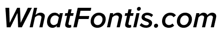 Proxima Nova Semibold Italic