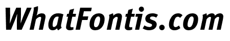 Meta Correspondence Pro Bold Italic
