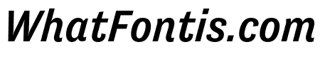 Tenso Medium Italic
