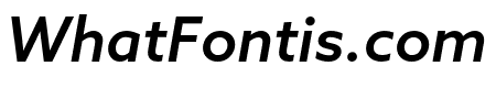 Azo Sans Medium Italic
