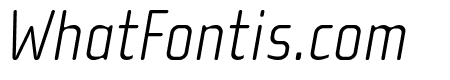 Cholla Sans OT Thin Italic