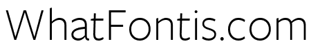 FreightSans Pro Light