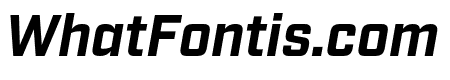Industry Bold Italic