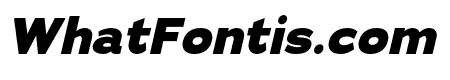 Adrianna Extended ExtraBold Italic