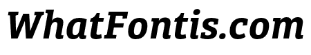Bree Serif SemiBold Italic