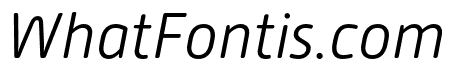 Alwyn New Rounded Light Italic