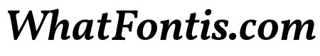 Vollkorn SemiBold Italic