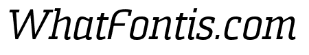 Sommet Slab Italic