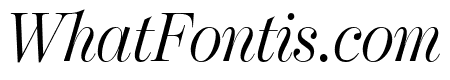 ModernoFB LightItalic