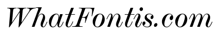 Chapman Medium Condensed Italic