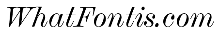 Chapman Regular Extended Italic