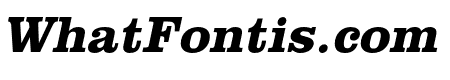 Clarendon URW Bold Oblique