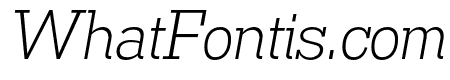 Madawaska Light Italic