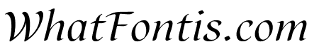 Scrivano Italic
