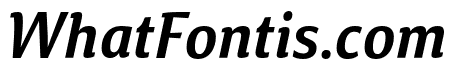 Calendula Demi Italic