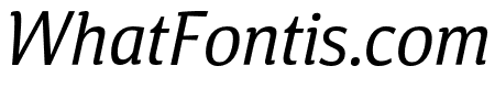 Calendula Light Italic