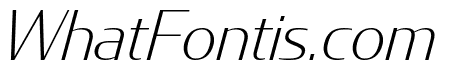 CondorExtd ExtraLight Italic