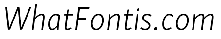 Skolar Sans Latin Compressed Extralight Italic