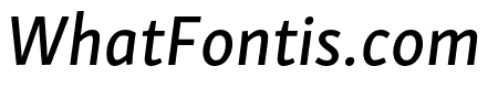 Skolar Sans PE Extended Medium Italic
