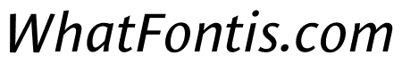 Le Monde Sans Std Book Italic