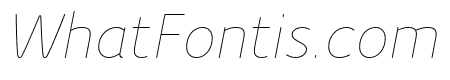 Speak Pro Light Italic