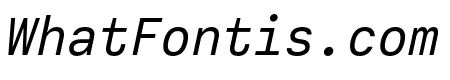 Calling Code Italic