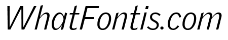 GriffithGothic LightItalic