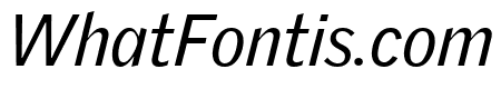 GriffithGothic RegularItalic