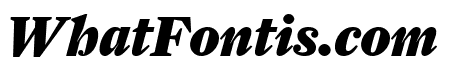Farnham Display Black Italic