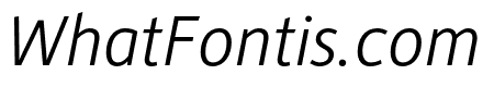 Alber New Light Italic