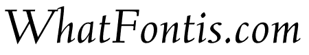 Albertan Pro Book Italic