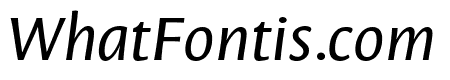 Leksa Sans Italic
