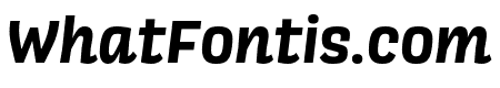 Scarlet Bold Italic