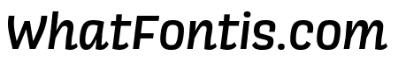 Scarlet Medium Italic