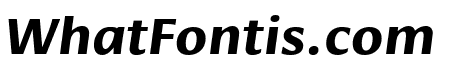 Cora Bold Italic
