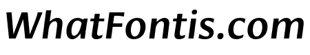 Cora Medium Italic