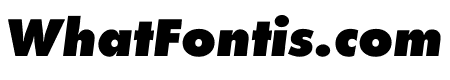 Futura PT Extra Bold Oblique