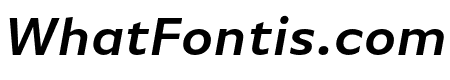 Basic Gothic Pro Demibold Italic