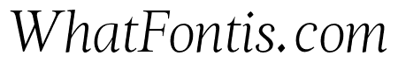 Magneta Thin Italic