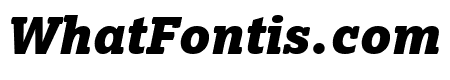 Lexia Black Italic