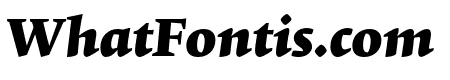 Krete Black Italic