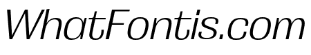 Grange Light Extended Italic