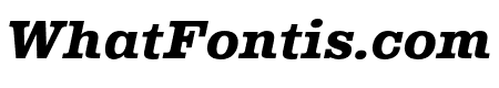 Albiona Heavy Italic