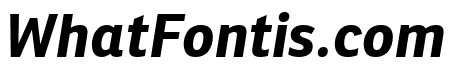 Ronnia Condensed Bold Italic