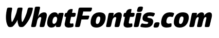 Eigerdals Heavy Italic