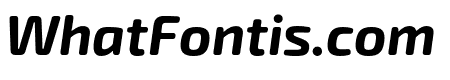 Exo Soft Bold Italic