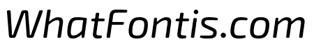 Exo Soft Italic